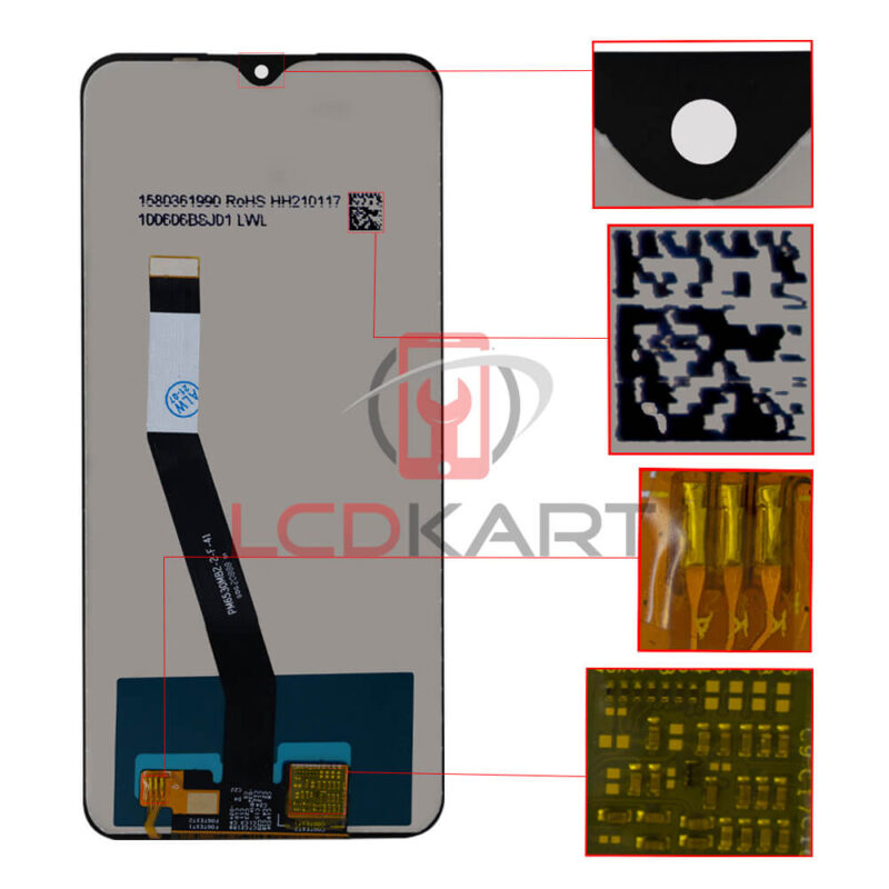 redmi 9 prime display light ic